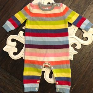 Baby GAP sweater onesie -Girls